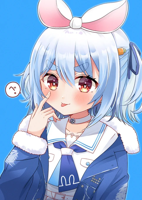 #これを見た人は水色又は青色と白色の混ざった色の画像を貼れ 