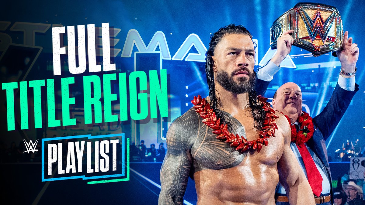 Relive the history-making, 1316-day championship reign of @WWERomanReigns, from battling WWE Legends like @JohnCena to smashing and stacking at #WrestleMania to emotional family fights. ▶️ ms.spr.ly/6011cCHGF