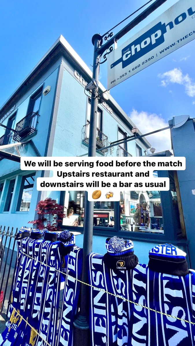 The Chophouse Ballsbridge (@the_chophouse) on Twitter photo 