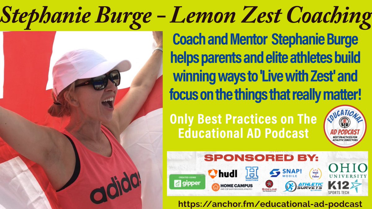 Stephanie Burge share her story and BEST Practices on The EducaAD Podcast! podcasters.spotify.com/pod/show/educa… @_WWPIS @NFHS_Org @GCWHSS @Womeninsport_uk @AshleyBaker_21 @Emmabarnett @NewsAssociates @PE_Insights_Pod @GCWHSS @_WomenLeaders @Sportsimist @WomensSportsFdn @WadaWisconsin @FHSAA