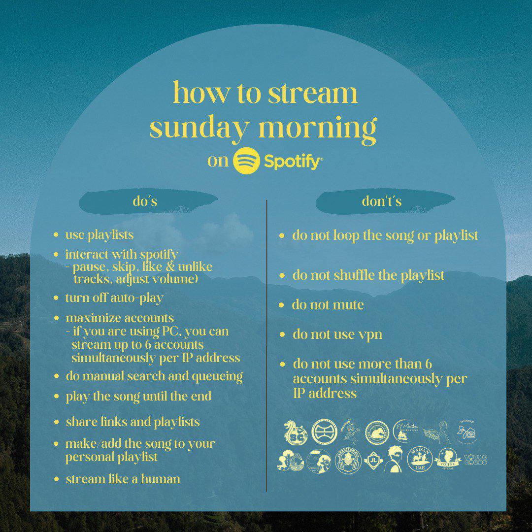 This is all we need. The long wait is over, 'sunday morning' is coming! Make sure to do proper Spotify streaming & don't forget the proper guidelines. Hoping y'all will stream & never wanna leave. 🎶 🔗justin.tunelink.to/sunday-morning @justintdedios #justin #PreSaveJustinSundayMorning