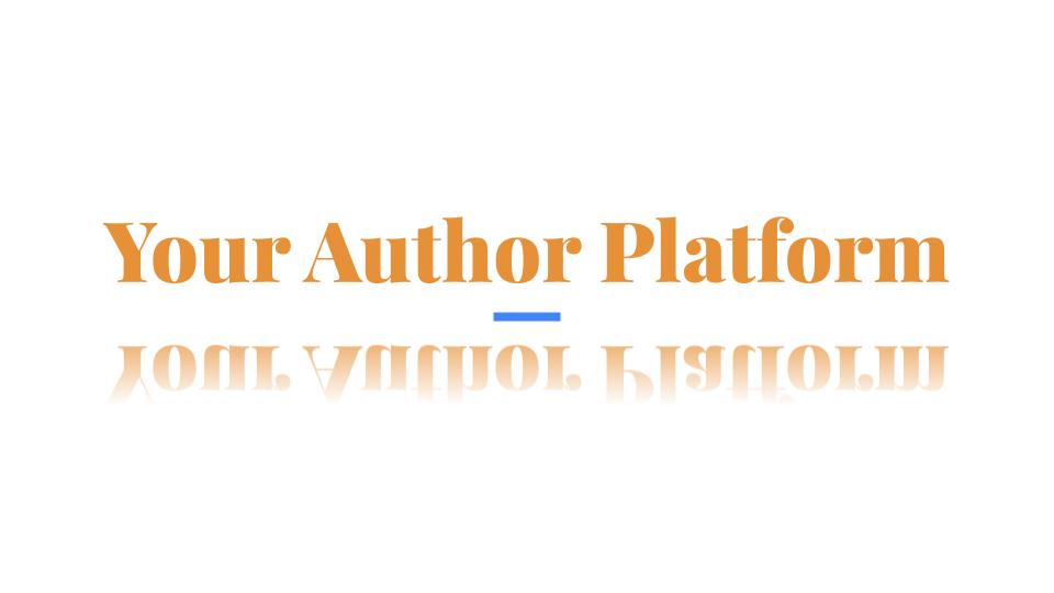 Your Author Platform An author platform is specifically about your ability as a writer to market your work, using the visibility of social media, review sites, etc. to reach a target audience of potential readers. Free guide here: rb.gy/jnelm #TheAuthorPlatform