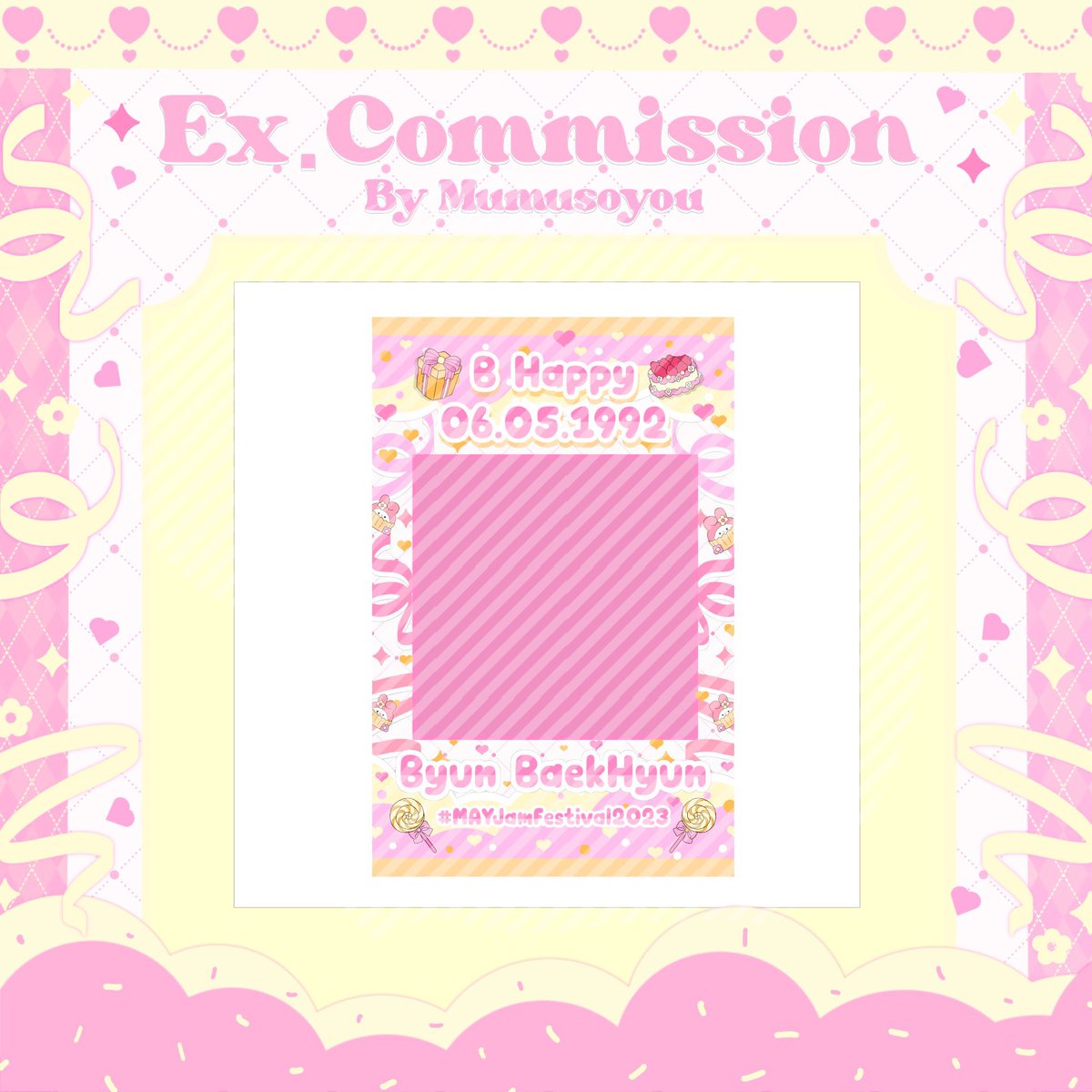 winnyyworld's tweet photo. 𖥻 𝓔𝔁𝓪𝓶𝓹𝓵𝓮 𝔀𝓸𝓻𝓴 🐰  ྀི

❨      สอบถามเพิ่มเติม  ♡ dem       ❩ 

#commissionsopen #commissionTH
#รับออกแบบgiveaway #รับออกแบบของแจก #รับออกแบบ https://t.co/VposqiGJGT