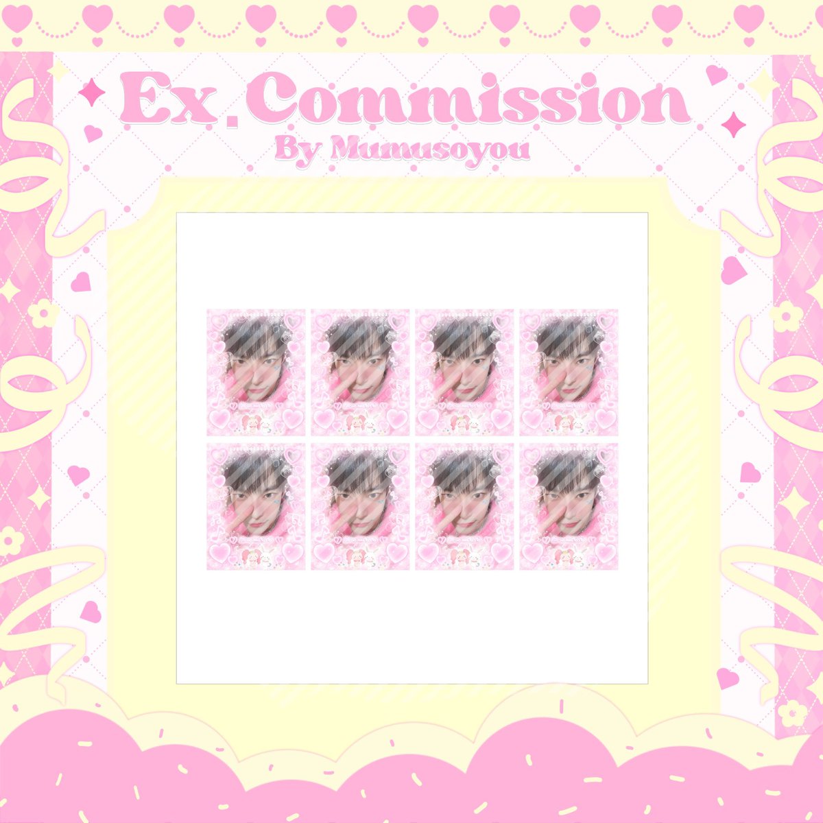 winnyyworld's tweet photo. 𖥻 𝓔𝔁𝓪𝓶𝓹𝓵𝓮 𝔀𝓸𝓻𝓴 🐰  ྀི

❨      สอบถามเพิ่มเติม  ♡ dem       ❩ 

#commissionsopen #commissionTH
#รับออกแบบgiveaway #รับออกแบบของแจก #รับออกแบบ https://t.co/9eQXKkckPd