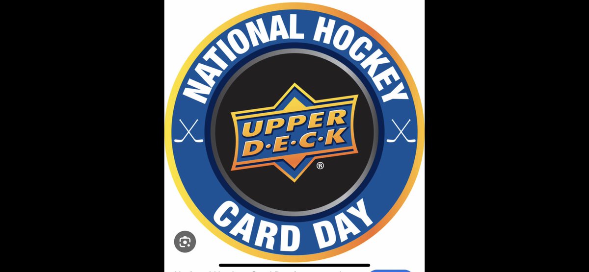 Today is Upper Deck National Hockey Card Day. Stop by the shop to pick up your free pack of Upper Deck trading cards. #sportscards #hobby #upperdeckhockey #upperdeck