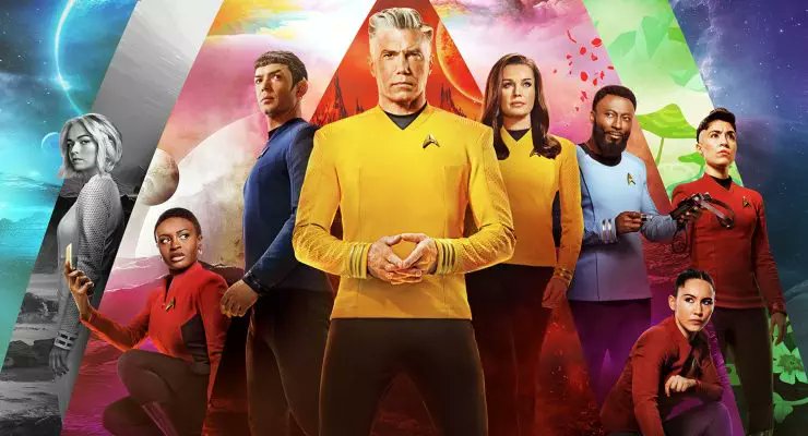 Star Trek: Strange New Worlds renewed for fourth season, Lower Decks concluding with season 5 flickeringmyth.com/2024/04/star-t…