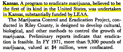 Greenthumb_one's tweet photo. Approaching the 7th anniversary of discovering historical artifacts:
> Kansas was the 1st state in America to put in place hemp eradication under a guise it was 'marijuana'
> Studies were overseen by Eli Lilly
**EL originated the patent for Nabilone
#drugpolicy #ksleg #ksgov https://t.co/64Fho5EakI