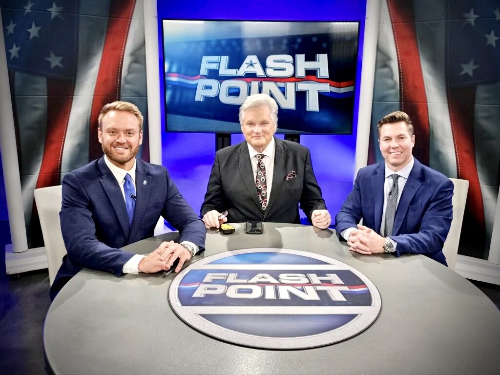 Watch Flash Point this Sunday 4/13 @ 9:30am on KFOR. Filling in for Mike Turpen alongside Kevin Ogle and Sen. Adam Pugh, Chairman of the Senate Education Committee. Don’t miss it!