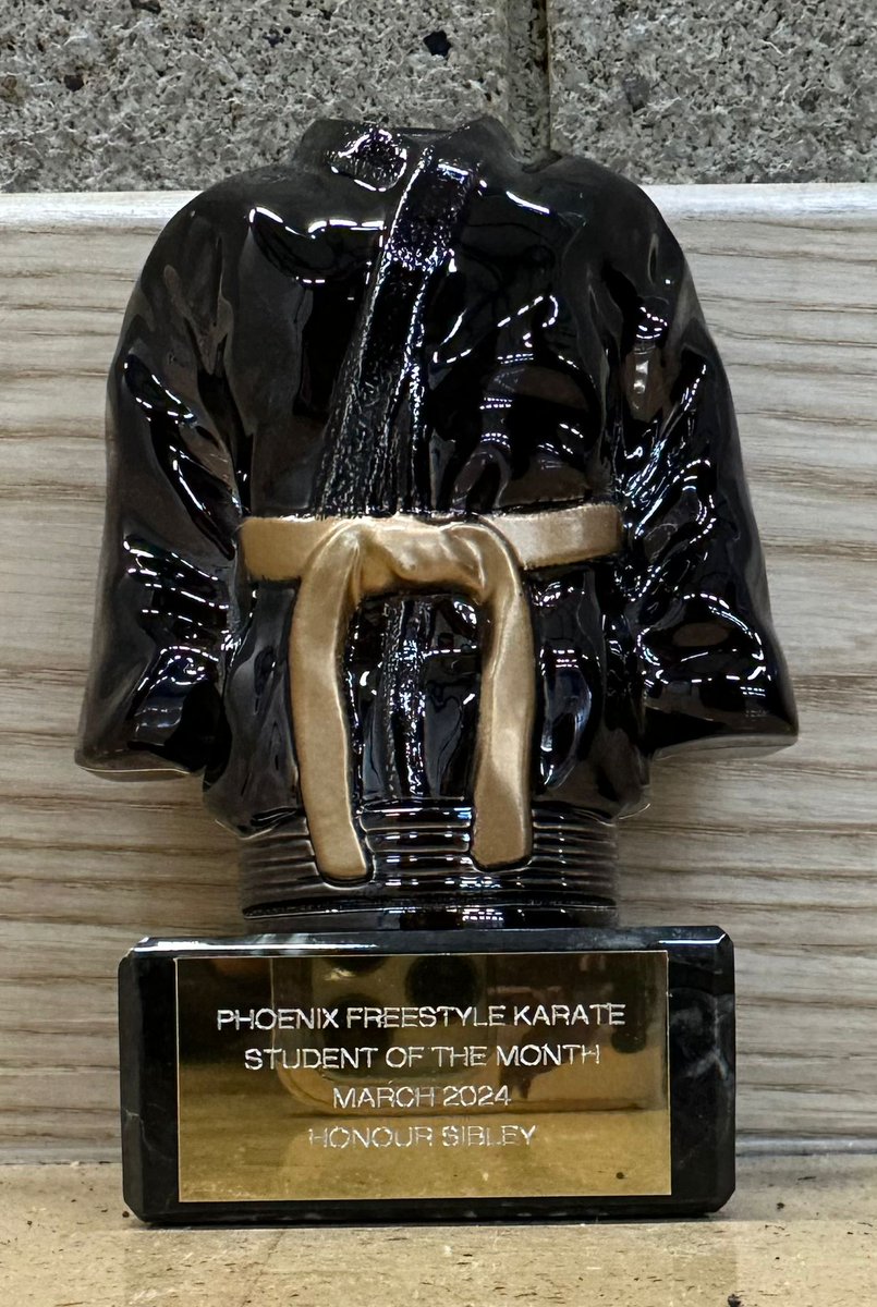 PFKKILLINGWORTH's tweet photo. Phoenix Freestyle Karate
Student Of The Month
March 2024
Honour Sibley https://t.co/0b9ycba63o