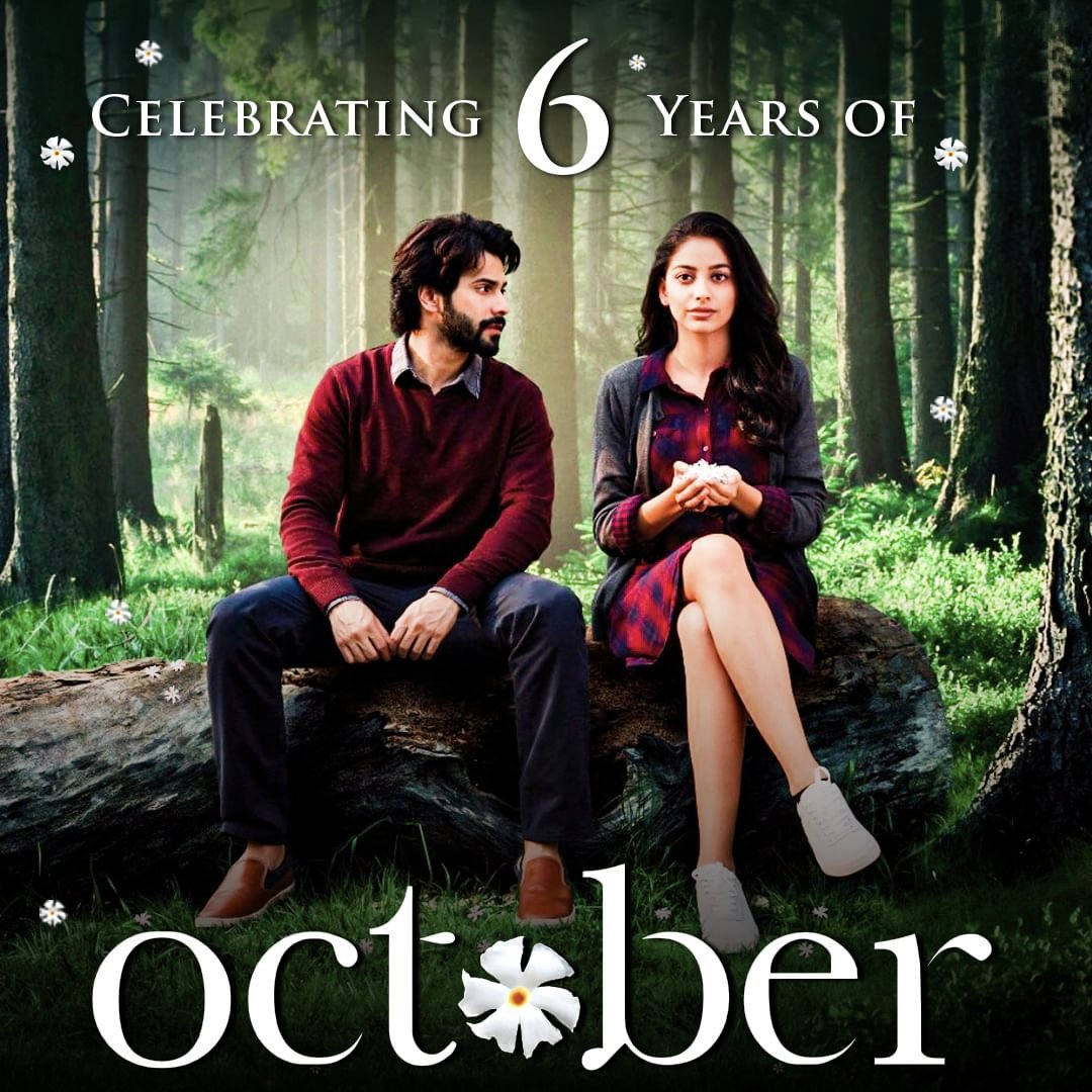 #6YearsOfOctober 

@Varun_dvn 
@BanitaSandhu 
#ShoojitSircar 
@ronnielahiri 
@ShantanuMoitra 
@aroyfloyd 
@filmsrisingsun 
@Kinoworksllp 
@ZeeMusicCompany