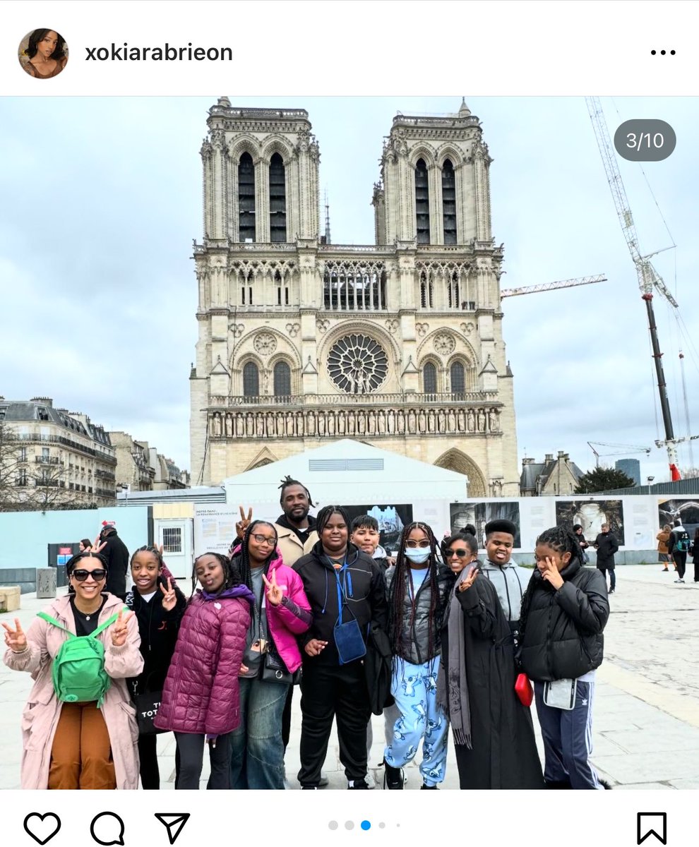My amazing friend took her students to FRANCE and is now in the running for teacher of the year Please make sure to VOTE BELOW americasfavteacher.org/2024/kiara-mcc…