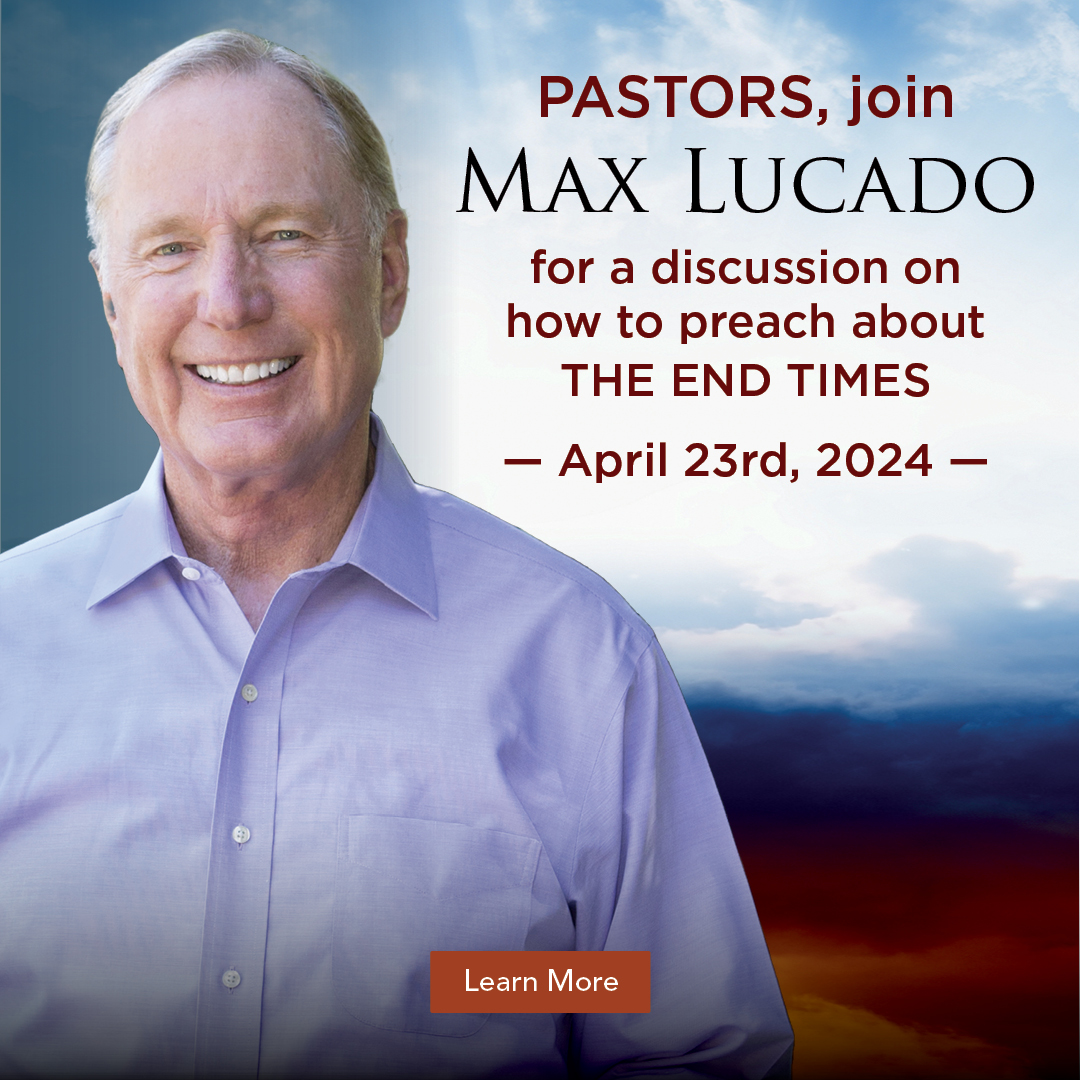 Pastors, join <a href="/MaxLucado/">Max Lucado</a> for a discussion on life after death and the end times. Register for the free webinar on April 23rd today! bit.ly/3vtvveA