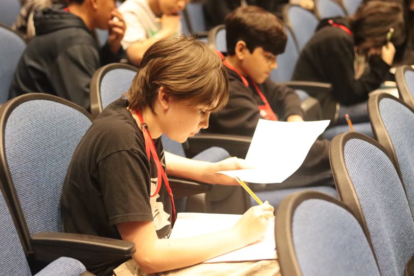 disdactivities's tweet photo. We're excited to kick off the Middle School Pentathlon competition! 🧠

Academic Pentathlon is a thrilling academic contest where students showcase their skills in five subjects: literature, mathematics, science, social science, and fine arts. 📚🔢🔬🌍🎨

Let the games begin! 🚀 https://t.co/juXLZE97K6