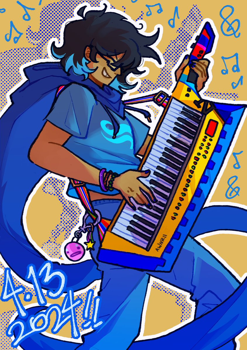 june bangin out the tunes #Homestuck