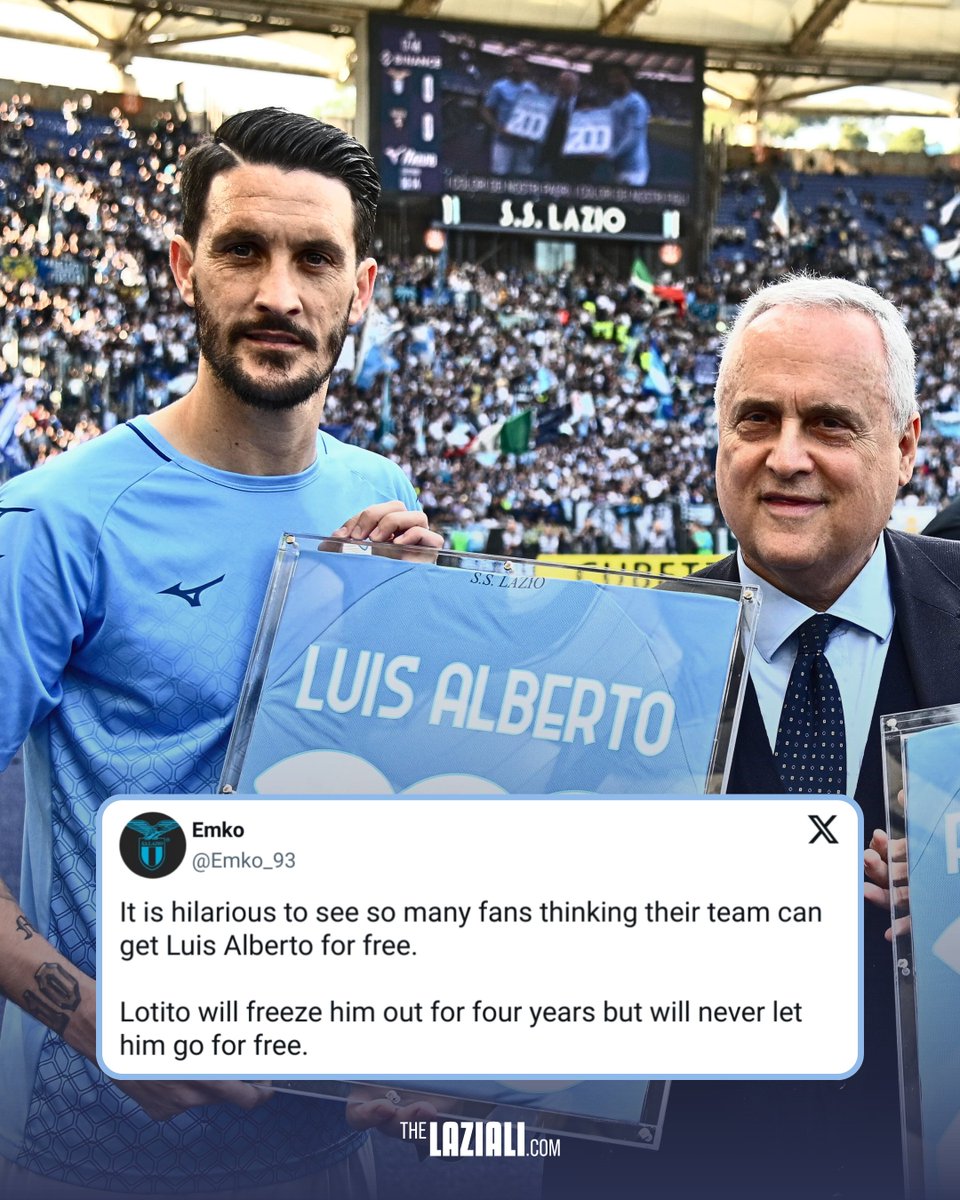 Do you agree with @Emko_93's takes on the #LuisAlberto situation? 🤔 One thing is for sure - the Spaniard has always put himself in bad situations with Claudio #Lotito... 😬 Who do you think is to blame? 👇