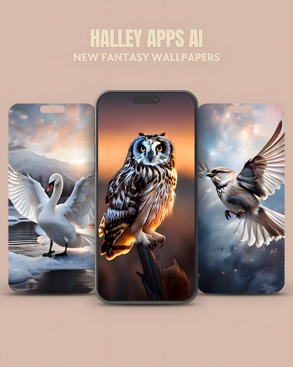 New Fantasy Wallpapers 🤩 

Download : t.me/halleywalls 

#Wallpapers #ios #android #fantasywallsAI