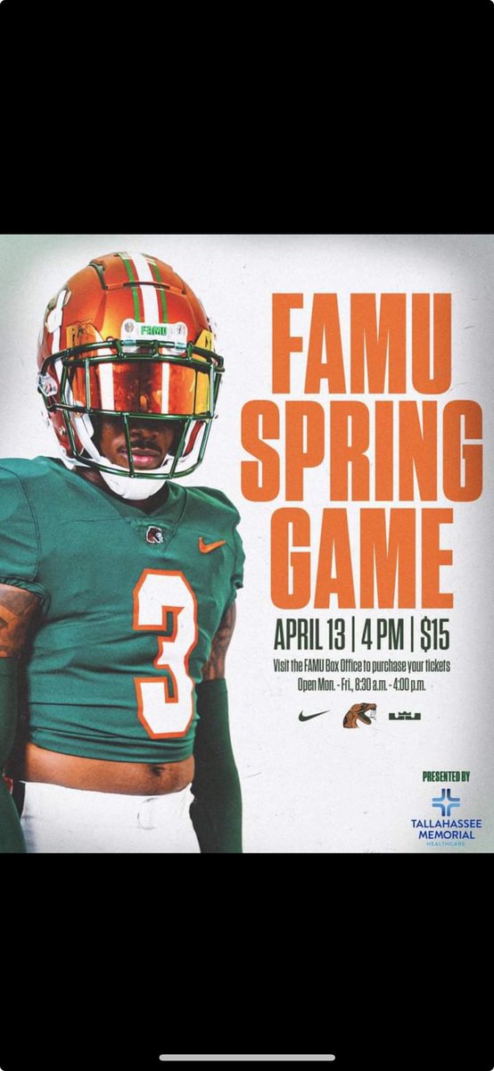 Everyday, we turn the page, as we write our story!!! We will write with passion and purpose!! Today will be special! Looking forward to seeing everyone!!! #FAMUly #RattlerNation #springgame