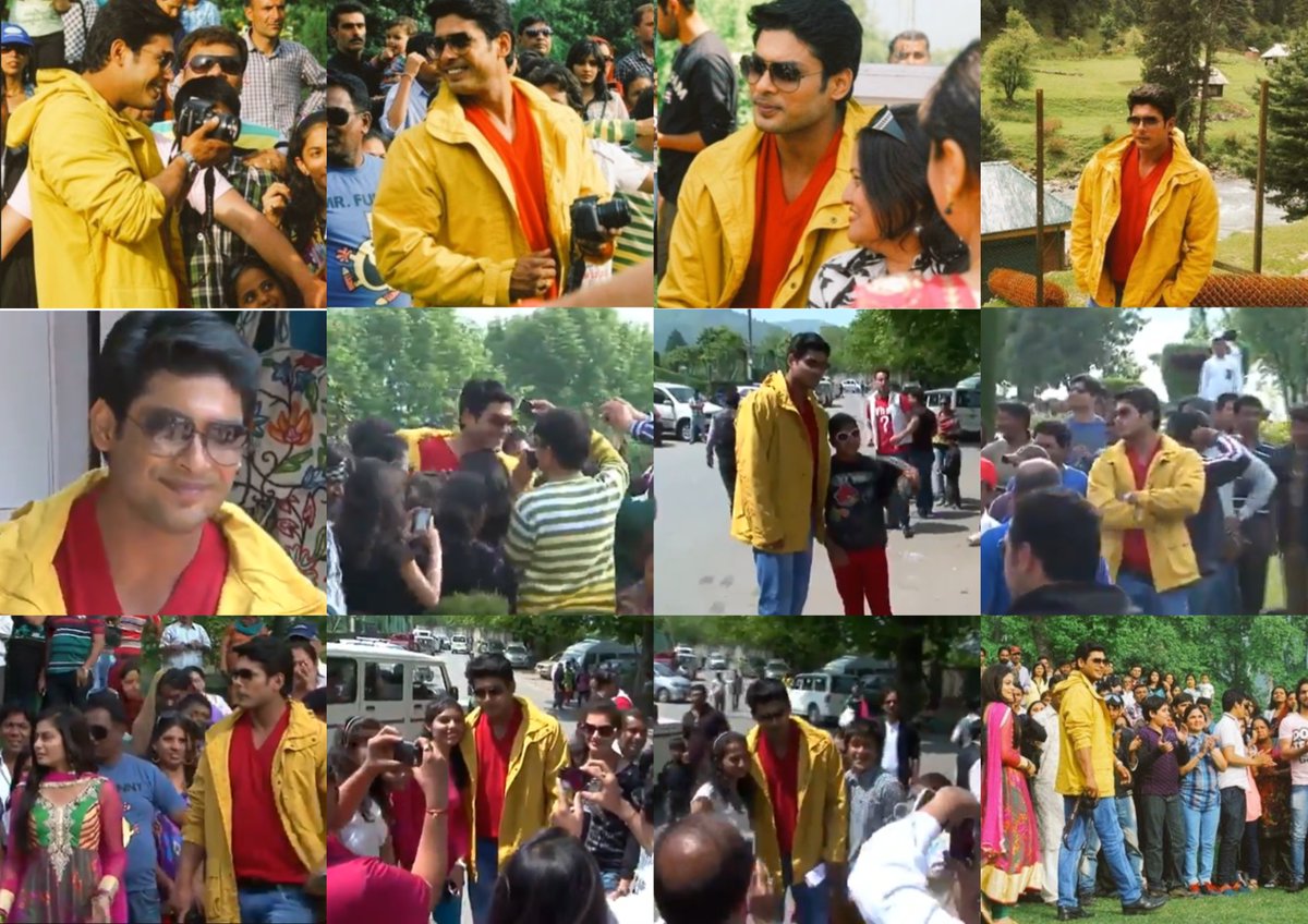 BTS of #BalikaVadhu during the Kashmir schedule 

#SidharthShukla || #SidHearts