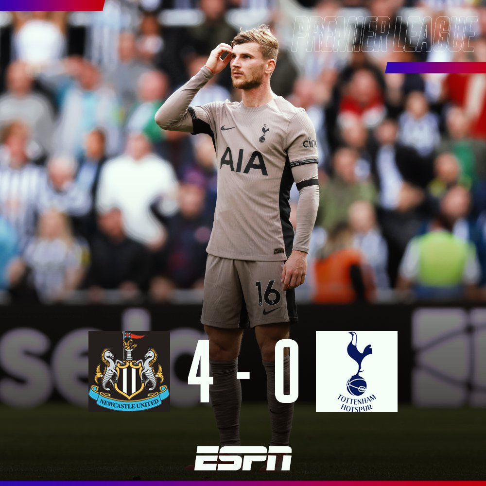 ¡GOLEARON AL TOTTENHAM! 😮 El Newcastle sorprendió y le dio una lección a los Spurs 💥