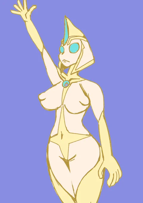 落書きウルトラっぽい人 