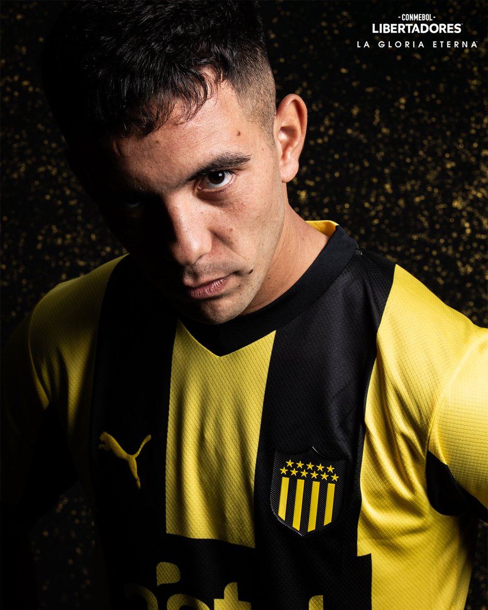 Libertadores's tweet photo. ⚫️🟡 Leo Fernández, corazón manya...

🇺🇾 @OficialCAP 

🏆 #GloriaEterna https://t.co/1TVgH84JiA