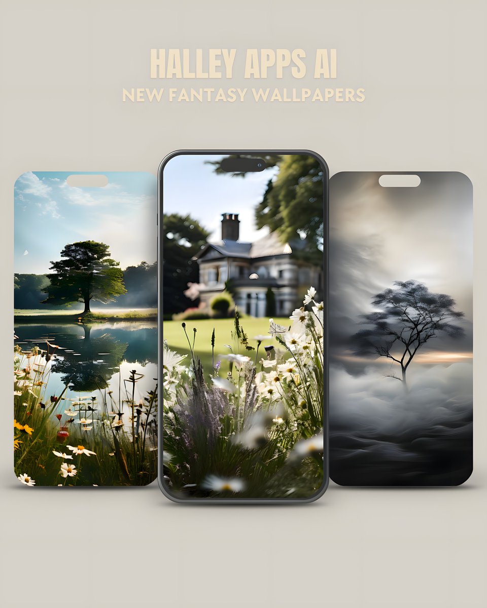 New Fantasy Wallpapers 🔥 Download : t.me/halleywalls #Wallpapers #ios #android #fantasywallsAI