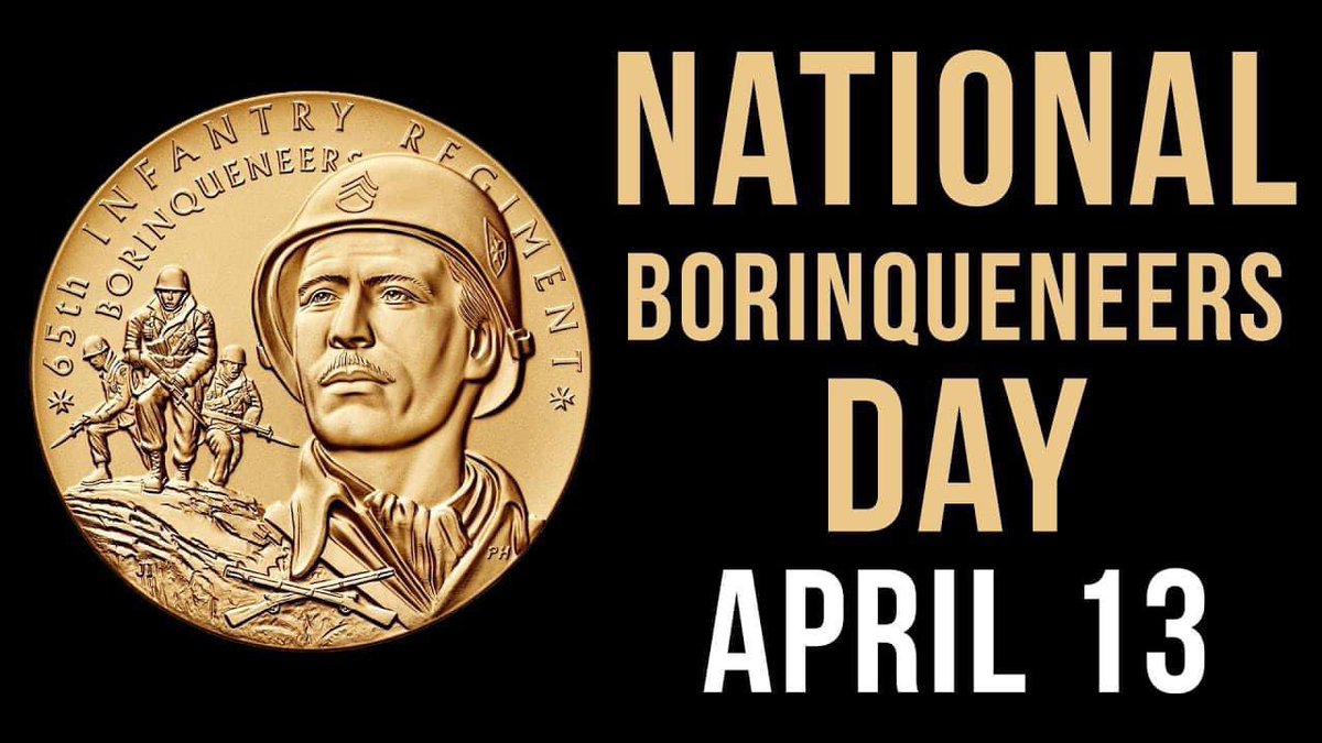 Today we recognize National Borinqueneers Day! 🇺🇸 🇵🇷 The brave and valiant 65th Infantry fought in multiple world wars and the Korean War to defend our country and freedom, despite facing segregation. We honor the sacrifices of Puerto Rican Veterans both past and present!