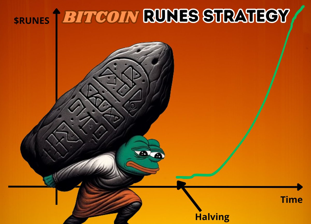 the_smart_ape's tweet photo. Still kicking yourself for missing:
• 500x on #ORDINALS?
• 200x on #BRC-20?

Don't miss the next 1000x on #RUNES! It's like buying $SOL at $0.1!
You only have 6 days left, don't delay—follow this guide to be ready! 🧵🔽 https://t.co/FudCJ5jIwT