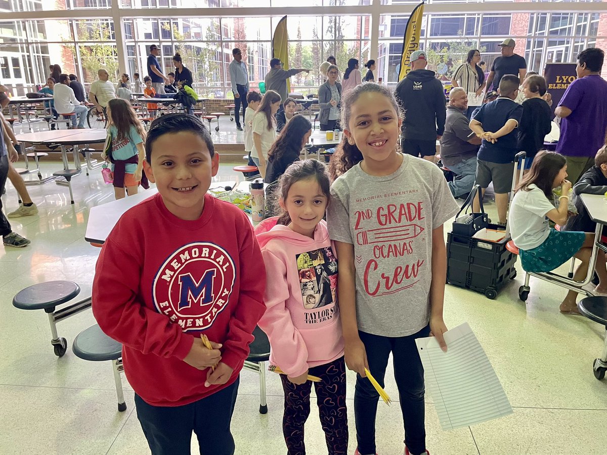 @MemorialElm 2nd graders are ready to compete! UIL meets are a great way for kids to get involved in the lower grades!