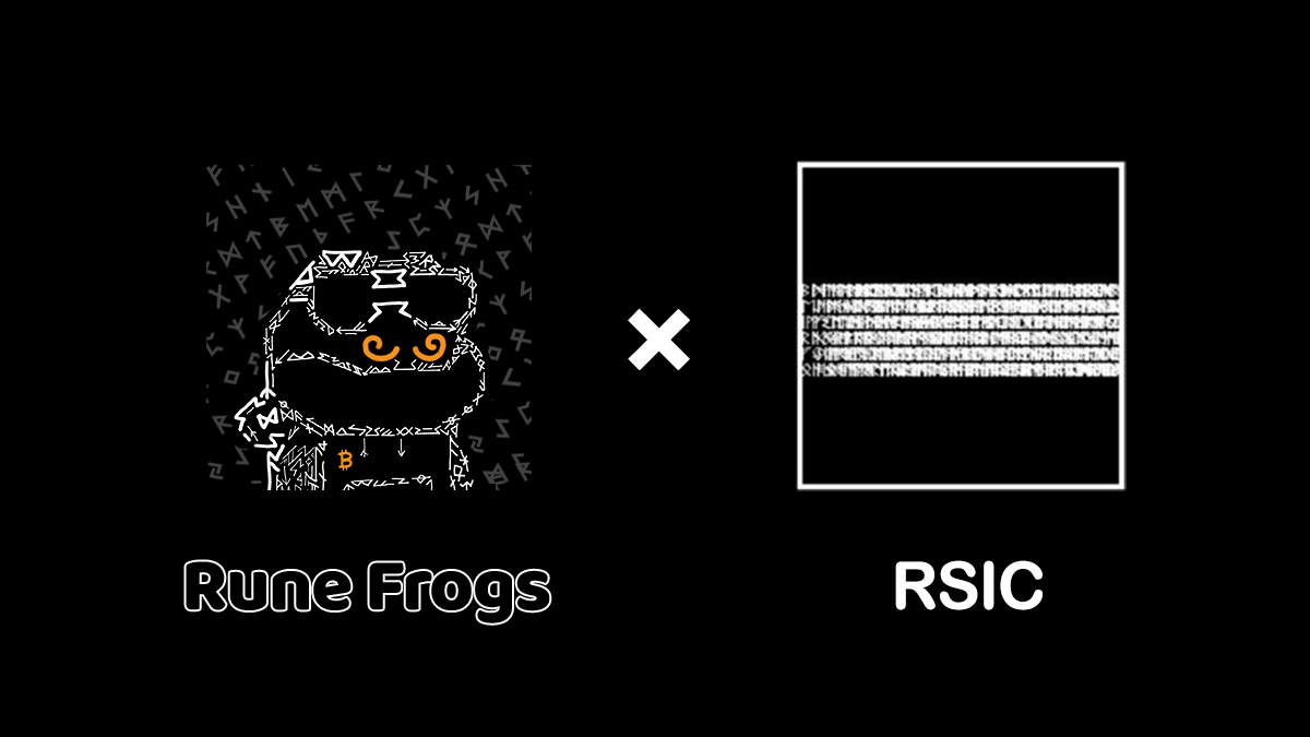 runefrogsxyz's tweet photo. Rune Frogs ▣

 -#Rsic
WL
▣ RT &amp; Like &amp; Comment 
  “ ordinals address ”
▣ First 250 wallet only. https://t.co/s6DFNMpNcd