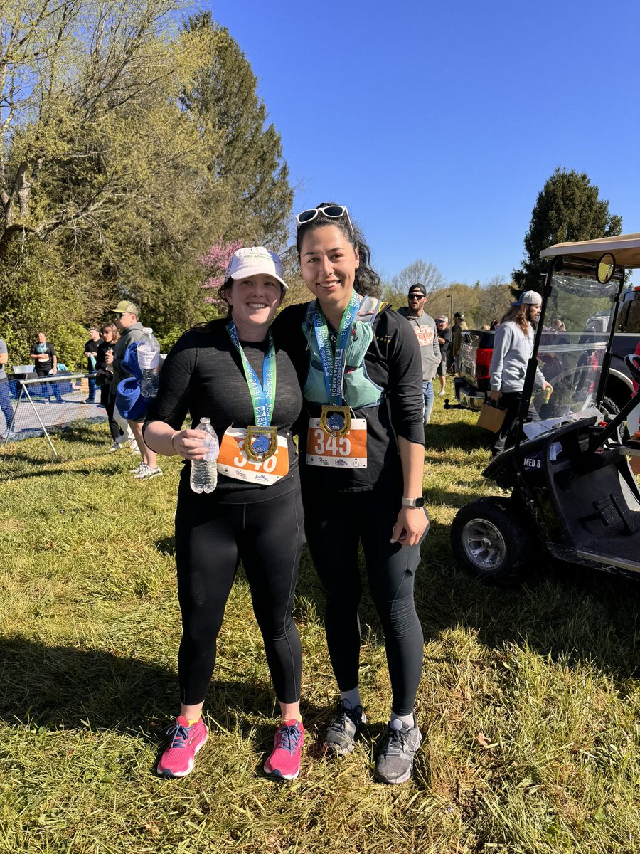 🎉 Congrats to team member @sbussanich on completing her first HALF MARATHON!!! 1️⃣3️⃣.1️⃣ miles done and dusted today out at the @KyHorsePark ✅ #gosammygo