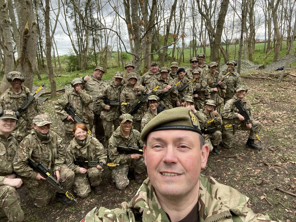 Great to visit Normandy Company this weekend at Nescliffe with the CTO! Great training being delivered! An enthusiastic group of CFAVs and cadets! @CheshireACF