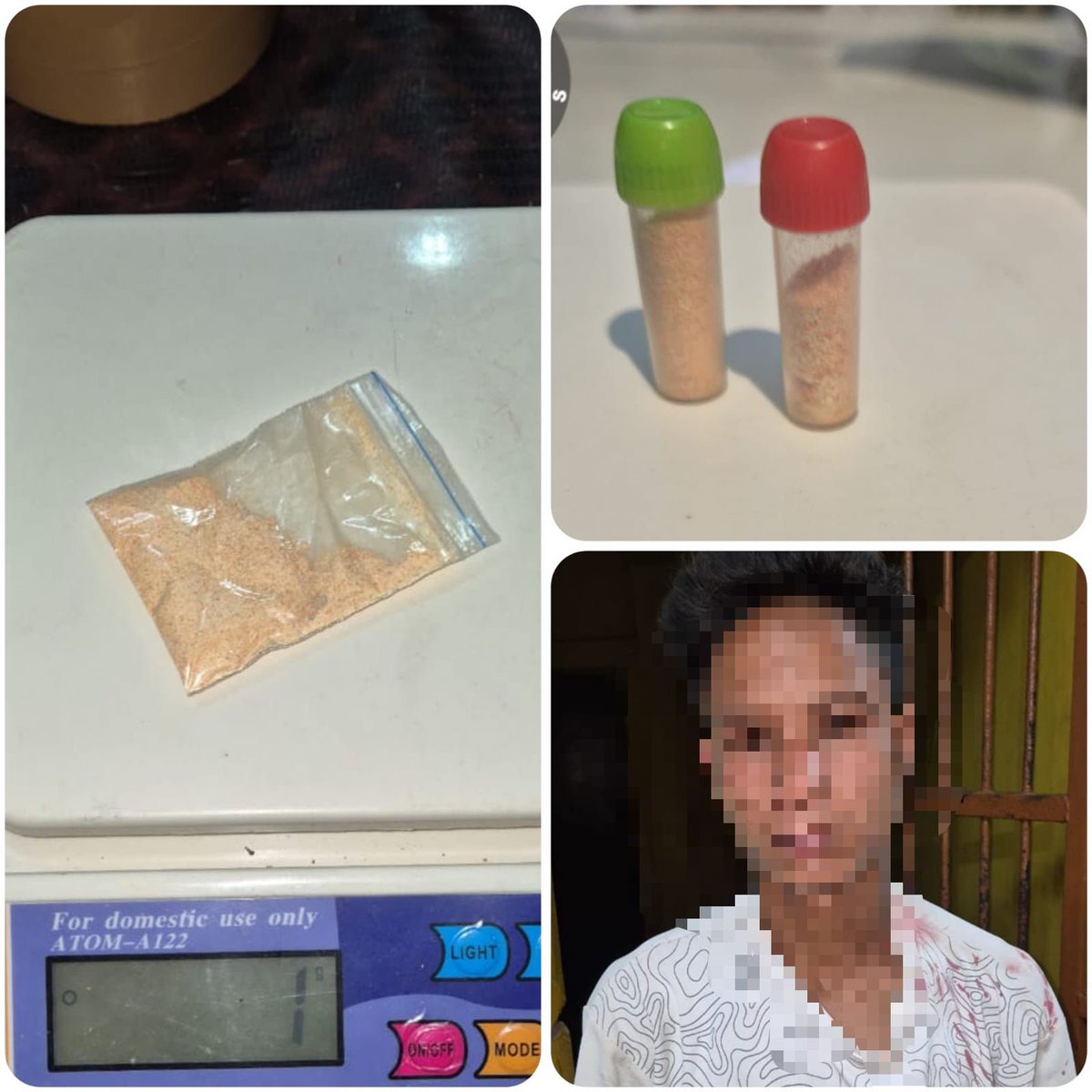 Acting on a tip-off, a police team led by OC Barbaruah PS and staff seized 1 grams of Narcotic substance in 2 nos of vials from the possession of Dipankar Gogoi@ biki, S/O- Lt. Mridul Gogoi of Burahazar Konwar Gaon under Barbaruah PS. @CMOfficeAssam @assampolice @DGPAssamPolice