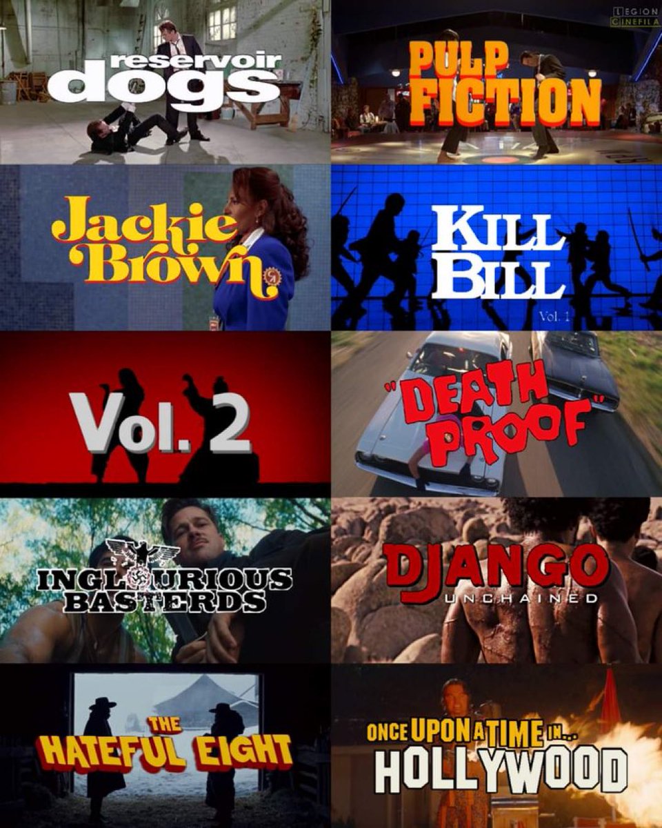 MultiversoTM's tweet photo. ¿Cuál es tu película favorita del maestro Tarantino?

La mía:
Pulp Fiction. https://t.co/AEc2mxCwCC