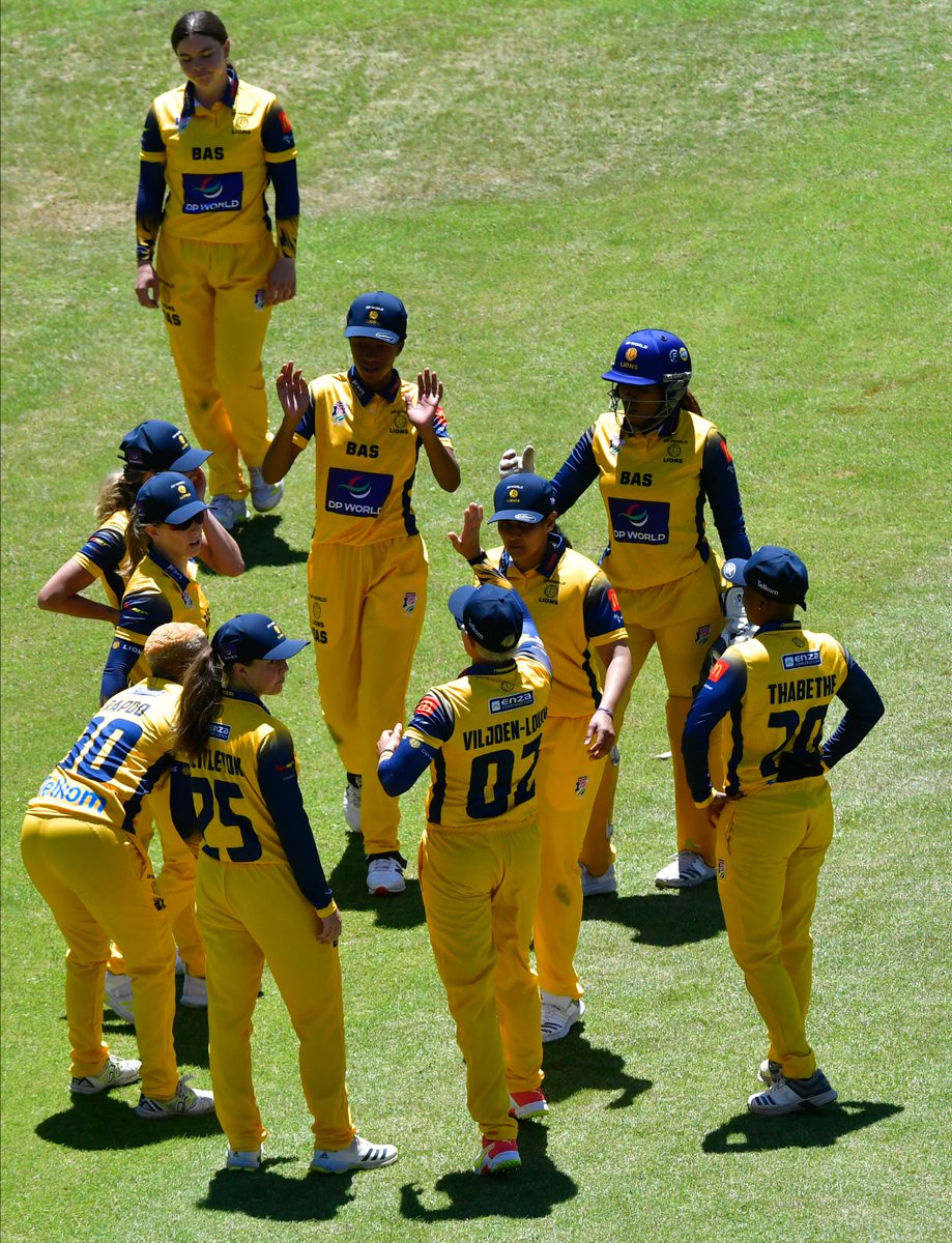 🦁 Match Result.

Dolphins win by 25 runs and take the Title.

Well Done to our Lions Women on a great One-Day Series, you fought hard until the end. We are immensely proud of you and all the effort you put into this season. 👏

#WozaNawe #BePartOfIt #LionsCricket #ThePrideOfJozi