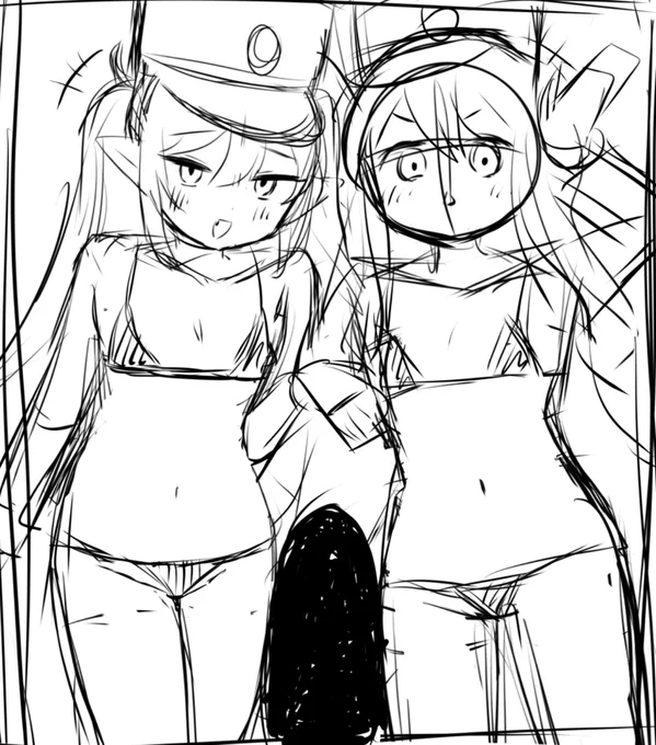 描いてる 