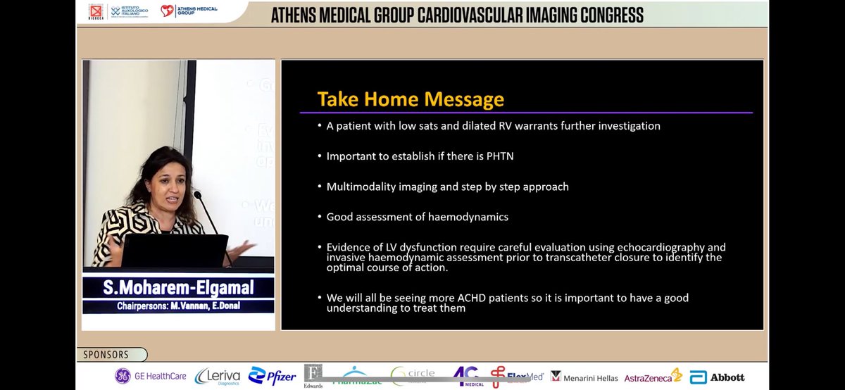 🌟Interesting clinical case presented by @Sarah_Moharem in #ACVI2024 Athens congress: “Multimodality imaging assessment of a right heart failure case” LATE presentation of an ASD 💡You can access it online: livemedia.com/p/acvi24 @papadocardio @alcantaramonica @lpbadano…