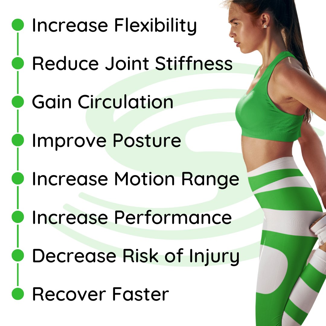 StretchAuthorit's tweet photo. ✨🤸♂️ The benefits of stretching? Undeniable and unparalleled! 🌟 From enhancing flexibility to reducing stress, a good stretch is like a mini-vacation for your body and mind. Don't just take our word for it – experience it! ✨ #StretchBenefits #LimberLife 🌈🙌🏼 https://t.co/9XOv5hdbLf