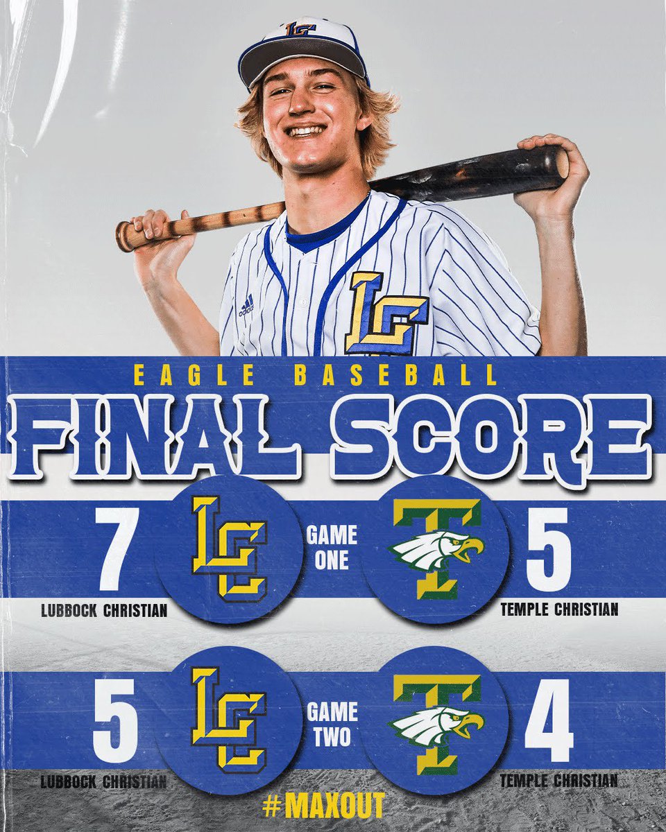 Lubbock Christian High School Baseball (@lceaglebaseball) on Twitter photo Eagles got 2 big ones this weekend! These guys showed a lot of mental toughness and heart! Proud of this team!
<a href="/pchristy11/">Pete Christy</a>
<a href="/RandyRosetta/">Randy Rosetta</a>
<a href="/HubCityPrepsLBK/">HubCityPreps.com</a>
<a href="/byStephenGarcia/">Stephen Garcia</a>
<a href="/806hsscmedia/">Jasone Pearson</a>
<a href="/PSTxHSBaseball/">PrivateTxHSBaseball ⚾️🎙</a>
<a href="/TxHS_Baseball/">THSB</a>
<a href="/KLBKsports/">KLBK Sports</a> Eagles got 2 big ones this weekend! These guys showed a lot of mental toughness and heart! Proud of this team!
<a href="/pchristy11/">Pete Christy</a>
<a href="/RandyRosetta/">Randy Rosetta</a>
<a href="/HubCityPrepsLBK/">HubCityPreps.com</a>
<a href="/byStephenGarcia/">Stephen Garcia</a>
<a href="/806hsscmedia/">Jasone Pearson</a>
<a href="/PSTxHSBaseball/">PrivateTxHSBaseball ⚾️🎙</a>
<a href="/TxHS_Baseball/">THSB</a>
<a href="/KLBKsports/">KLBK Sports</a>
