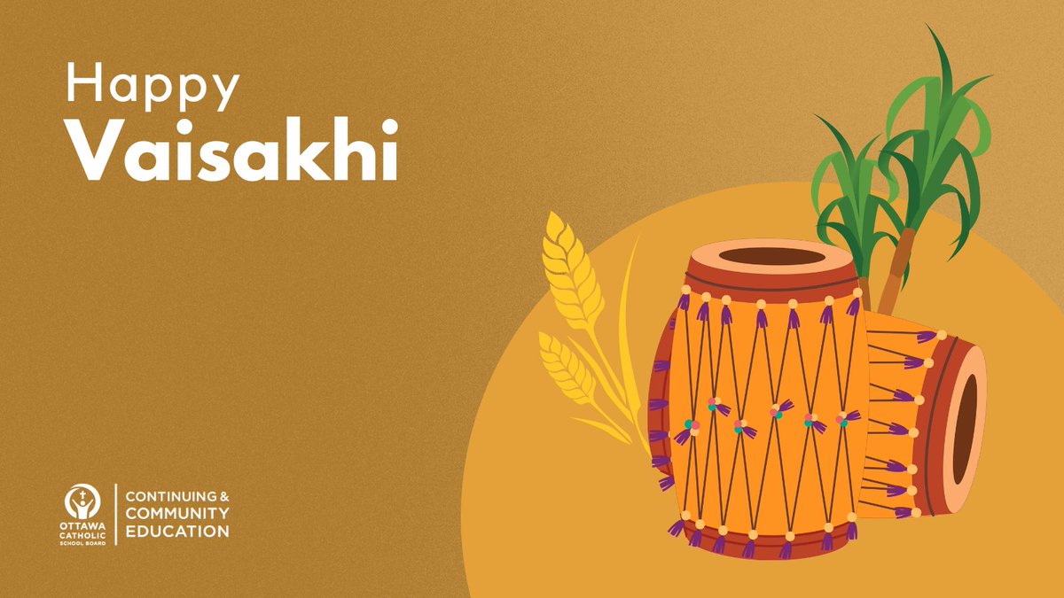 We wish joy, happiness and peace to everyone celebrating #Vaisakhi. Vaisakhi diyan lakh lakh vadhaiyan! #ocsbBeCommunity #ocsbJoy