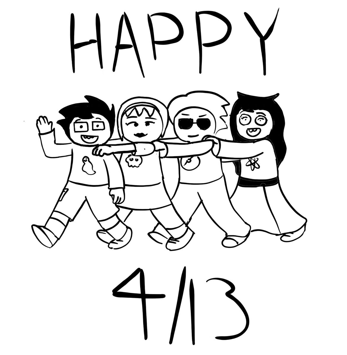 Rough 4/13 drawing. #Homestuck #homestuck413
