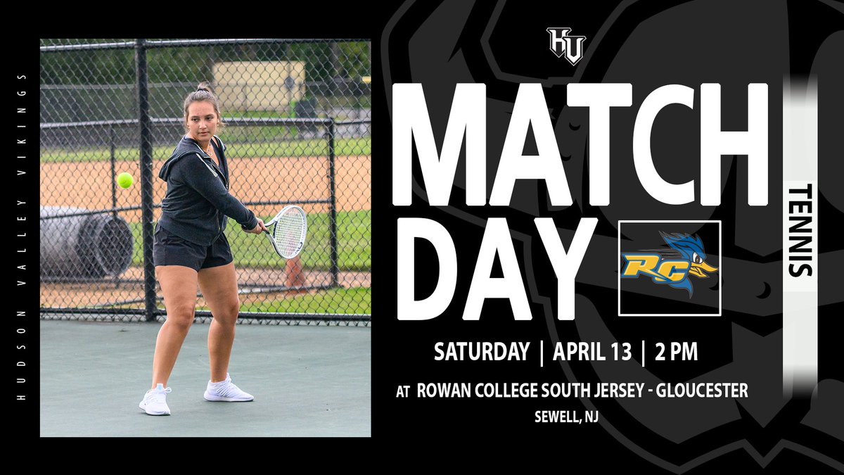 #MATCHDAY | Women's tennis kicks off the 2024 season with a road match at Rowan College South Jersey - Gloucester today at 2 p.m. in Sewell, NJ. #GoVikings
