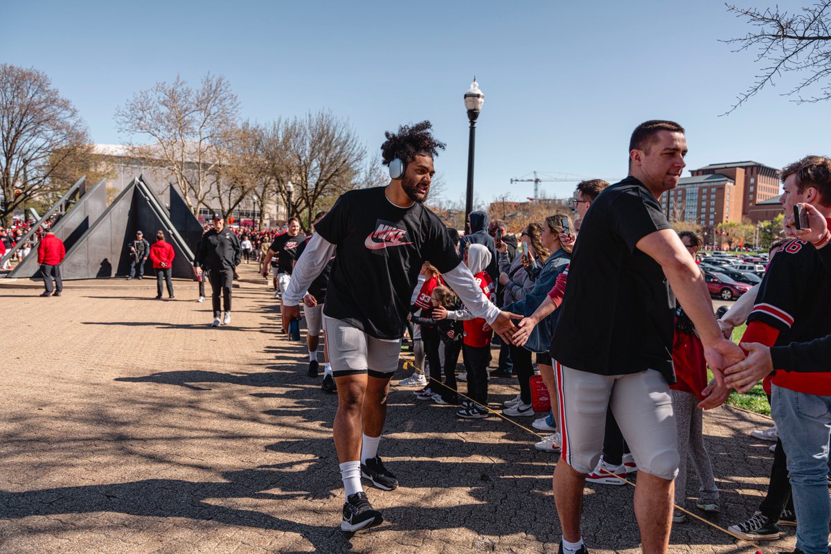 OhioStateFB's tweet photo. Hearing reports of THE Ohio State Buckeyes.
#SpringGame24 | #GoBucks https://t.co/z39D8eQWHW