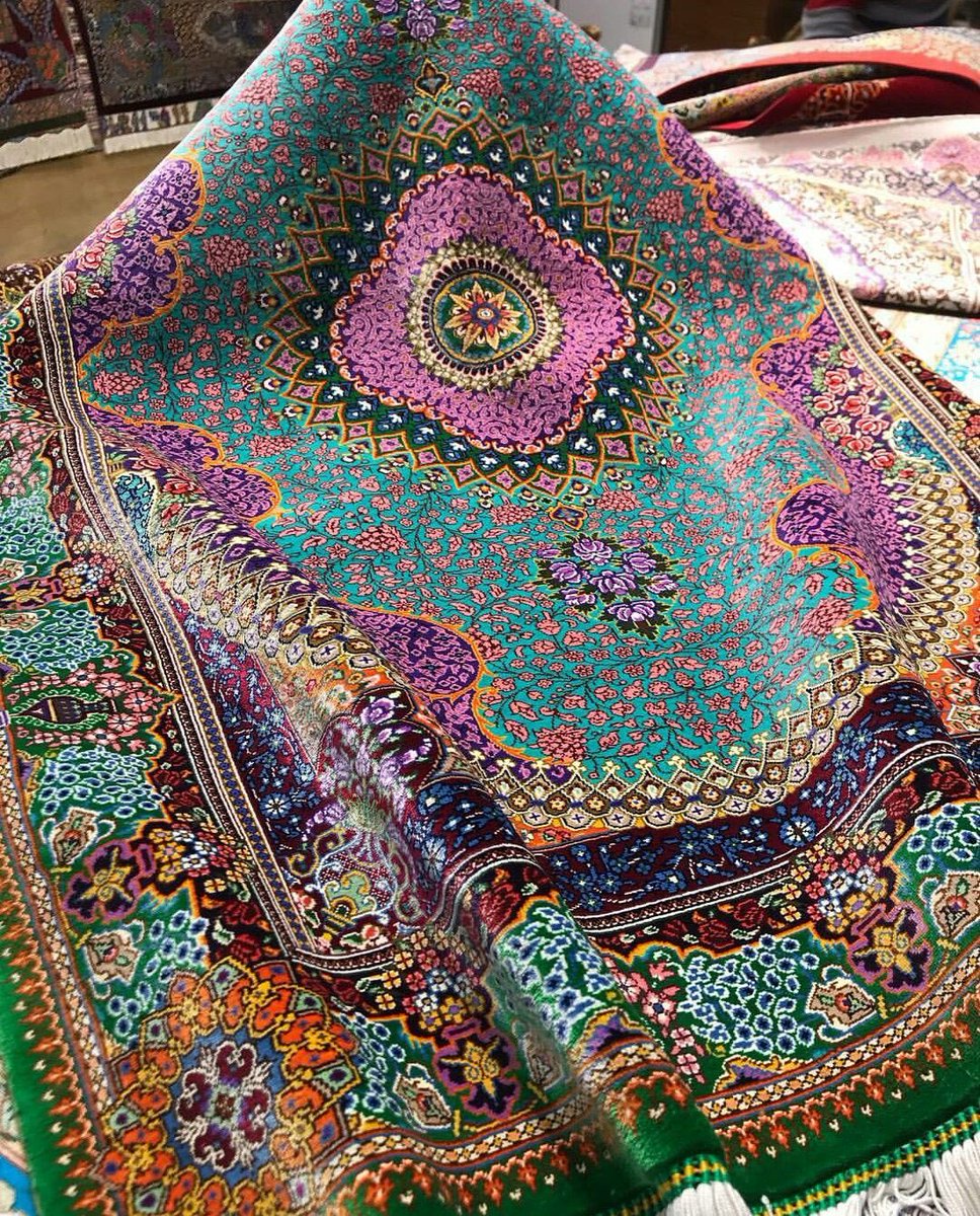 Vintage Moroccan rug.