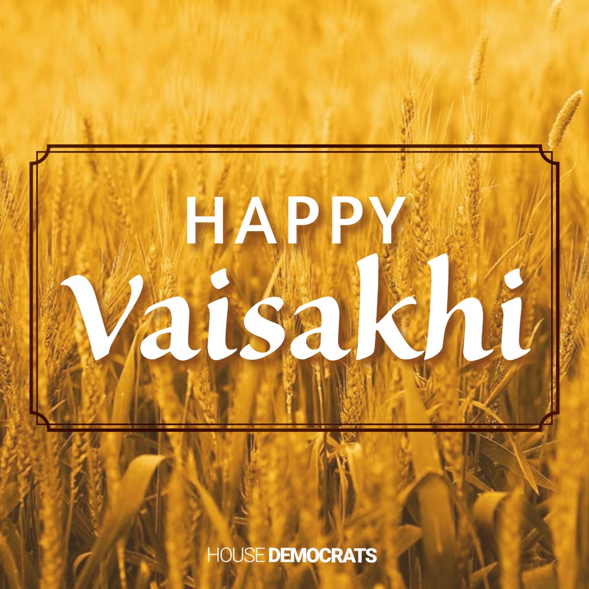 Happy Vaisakhi to our Sikh neighbors and friends in IL-02 and around the world!