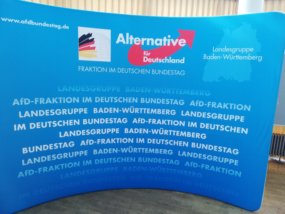 Veranstaltung der #AfD in Karlsruhe mit #AliceWeidel
Es sind nur noch wenige Plätze frei. 💙👍🇩🇪