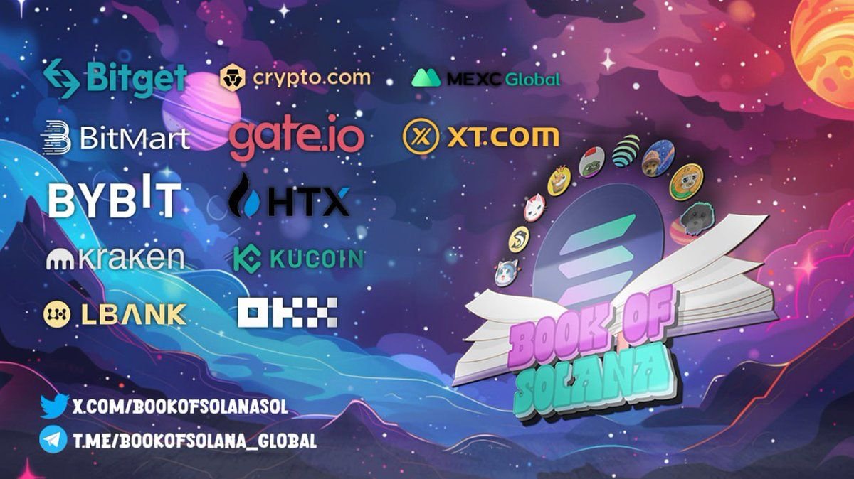 💥$BOSOL PreSale✅ pinksale.finance/solana/launchp… 💰Wanna know Secrets of Sol ? Let's dive in Book of SOLANA🚀✨✨ 🏢Bitmart Listing Confirmed ✅ twitter.com/BitMartExchang… 🏢xt Listing Confirmed ✅ x.com/xtexchange/sta… 🏢Gateio,kucoin,Mexc,lbank,bitget,BingX Announcement after…