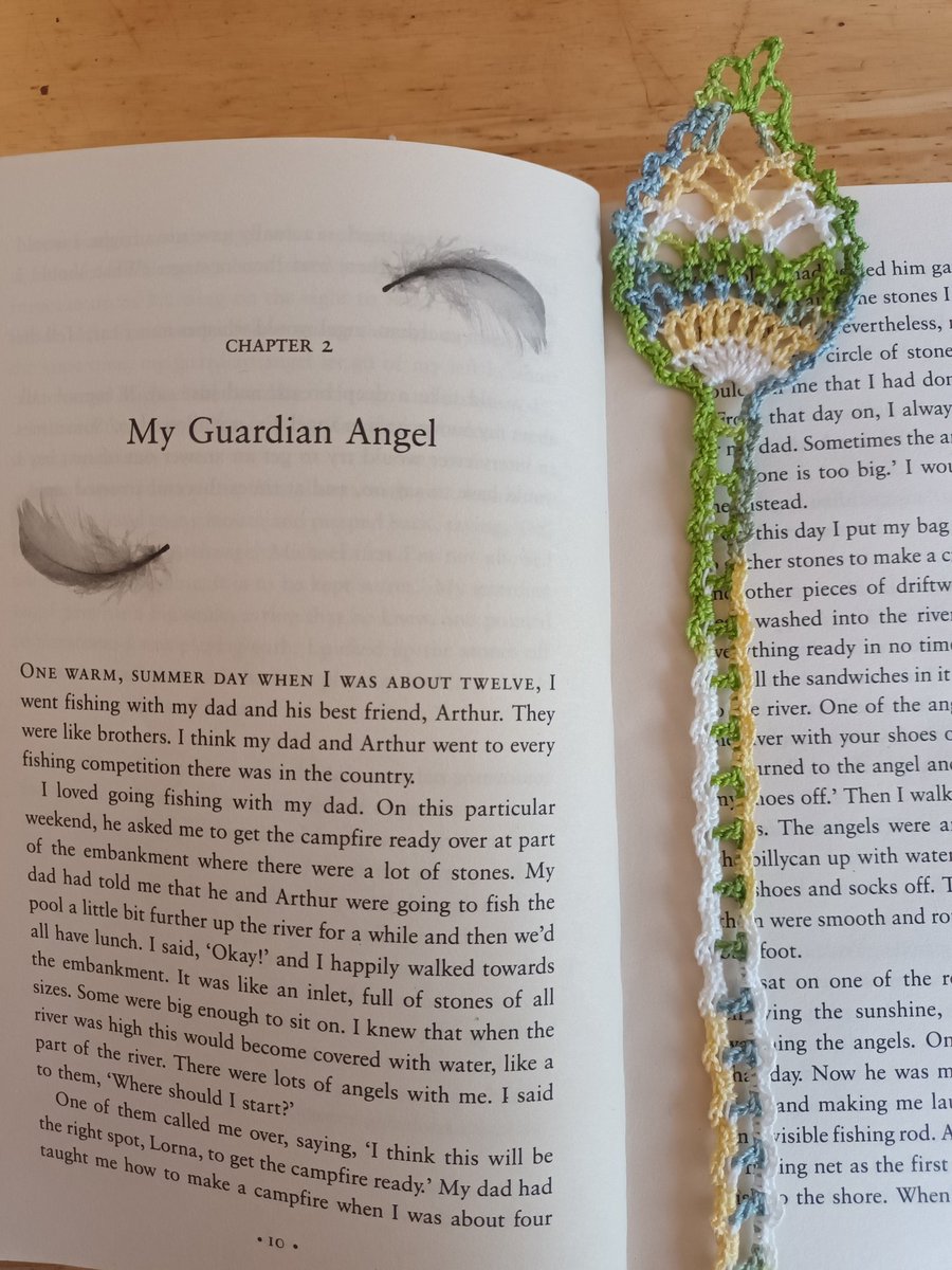 crochet_crafter's tweet photo. I'm just finishing off the threads on these #crochet #pineapple #bookmarks made with @anchorcrafts1 number 12 and @DesignsRicco number 10 #threads 
I'm using mine #reading @LornaByrne book #angelsinmyfingertips I added #reiki symbols into it 💫
#crochet #threadcrochet #angels https://t.co/2Lz3JrOT24