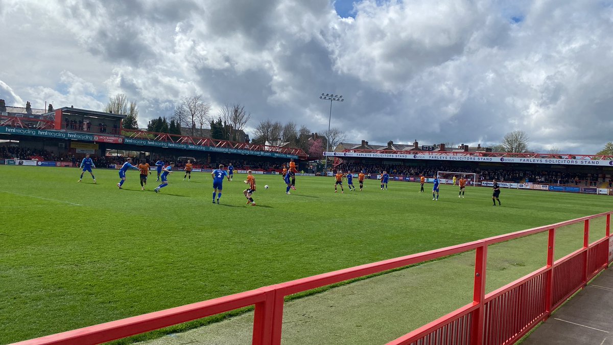 JoelHammer's tweet photo. Accrington Stanley, who are they? I don’t know, they aren’t  here https://t.co/okuKQns2Jr