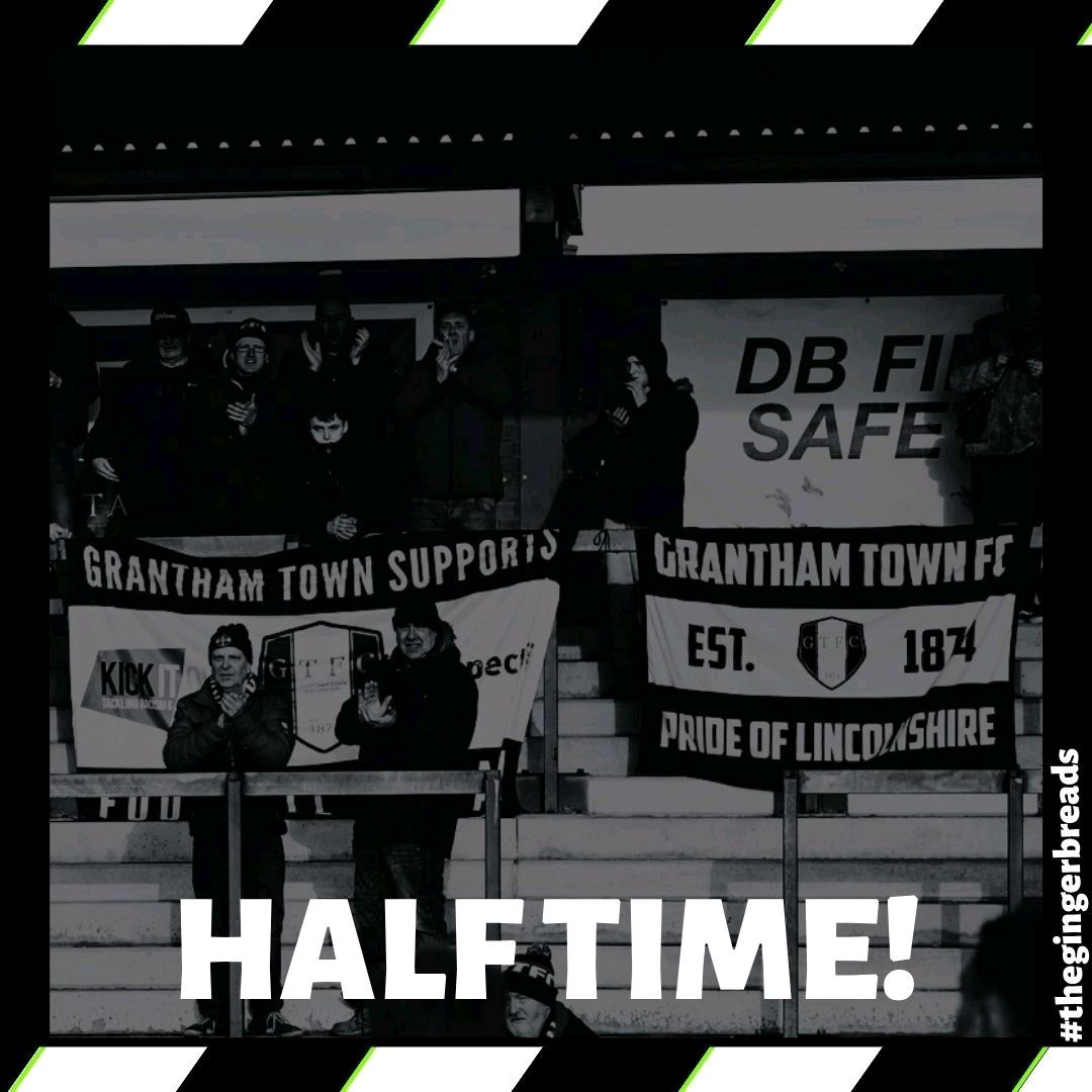 HALF TIME No goals at the break but #thegingerbreads have been attacking into the wind, 0-0